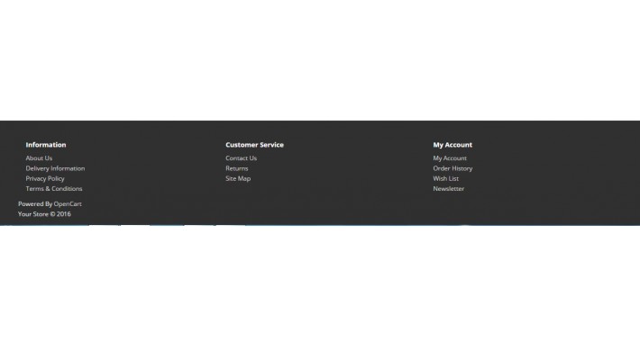 Hide Footer Extras