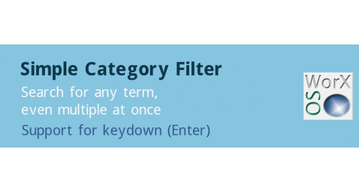 Simple Category Filter