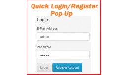 Login & Registration popup  before add to cart