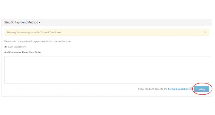 Payment Method Freeze Continue Button Fix OC 2.1.0.1/2.1.0.2