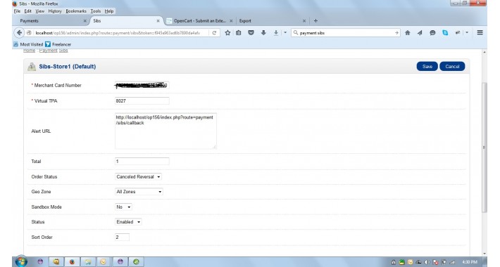 Sibs Payment Gateway