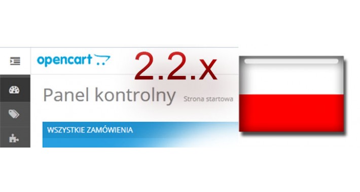 Język polski dla OpenCart 2.2.0.0 (Polish language)