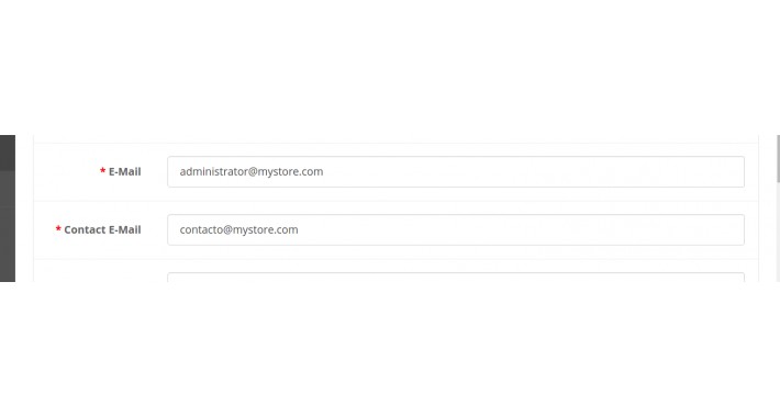 Email address for send contact form
