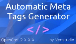 Automatic Meta Tags Generator