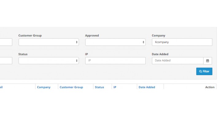 Company Filter or Search  Customers or Orders By Company Name