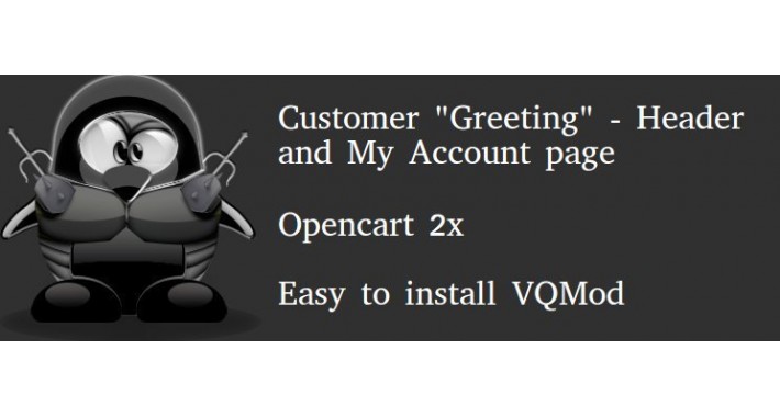 Customer Greeting / Welcome Message