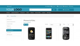 Blue Theme - Opencart 2.x Theme
