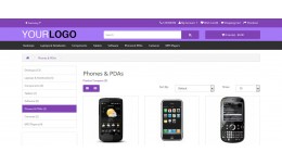 Purple Theme - Opencart 2.x Theme