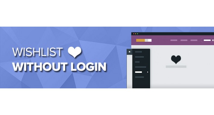 Wishlist Without Login oc2.0 & oc2.1 (Vqmod)
