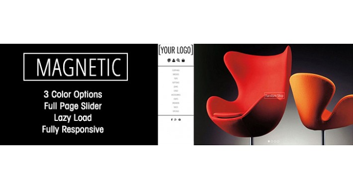 Magnetic Parallax Opencart Theme