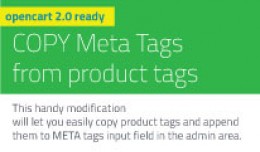 COPY Meta Tags from product tags