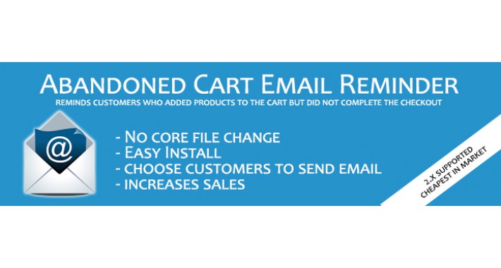 Abandoned Cart Email Reminder