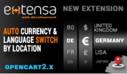 Auto Currency&Language Switch by Location
