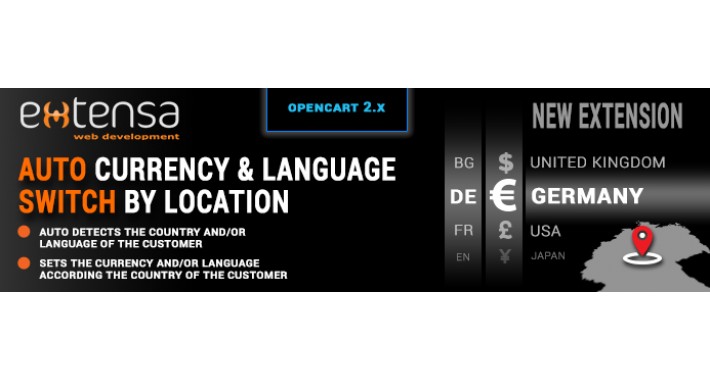Auto Currency&Language Switch by Location