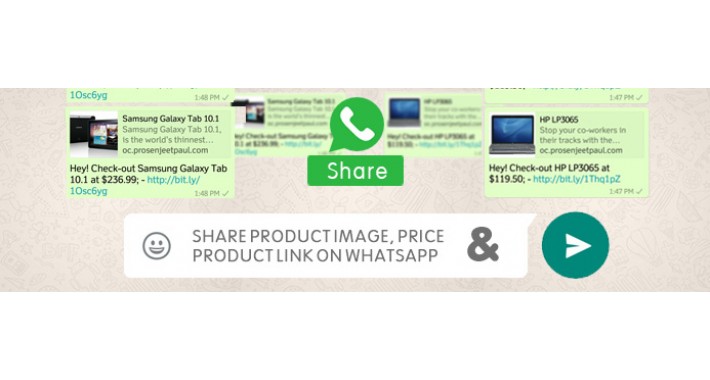 Share your Product on Whatsapp | Share on Whatsapp