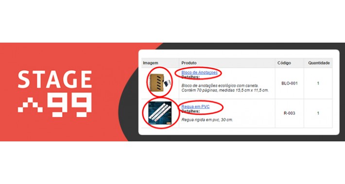 Link and Image in order mail