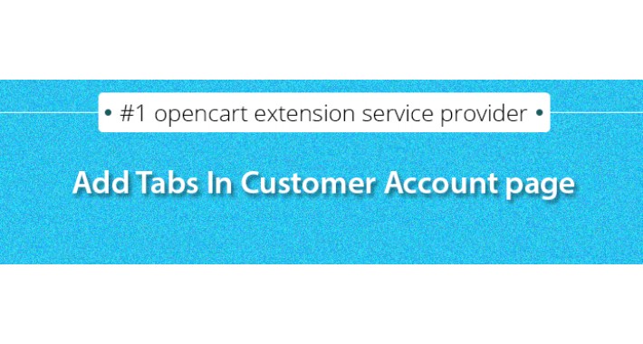 Add Tabs In Customer Account page