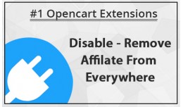 Disable - Remove Affilate From Everywhere