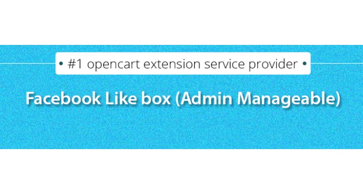 Facebook Like box (Admin Manageable)