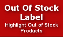 Out Of Stock Label