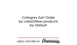 Sort order by date added / latest products on top