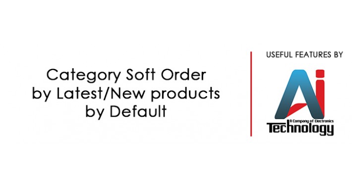 Sort order by date added / latest products on top