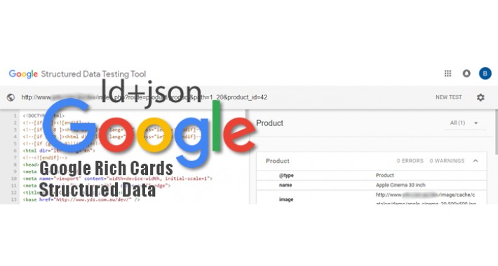 Google Rich Cards Structured Data in JSON-LD Format