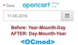 Display Date - Day-Mounth-Year - Option Product ..