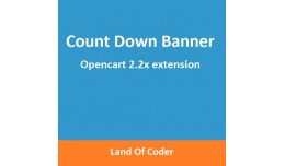 Lof countdown banner - Opencart 2.2