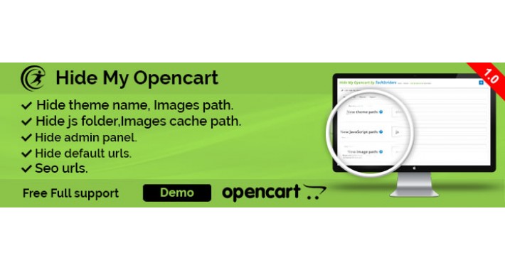 Hide my opencart