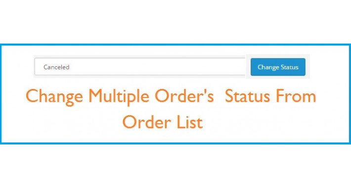 Update Multiple Order-Status from Order list