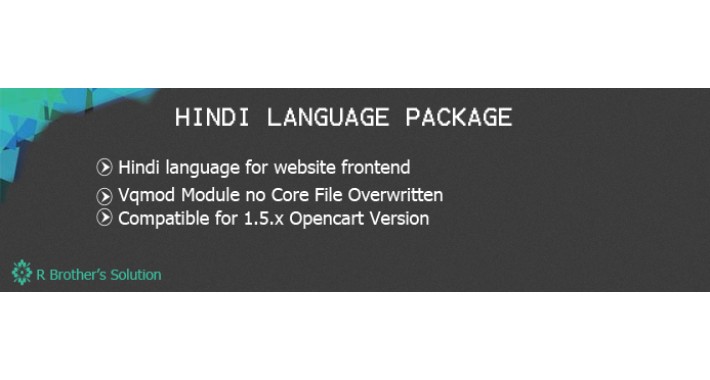 Hindi Language Package