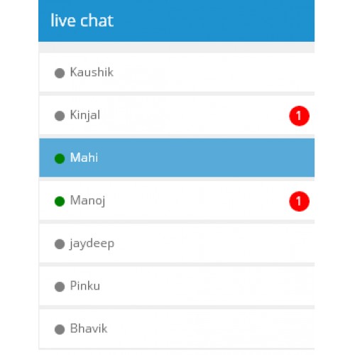 Free live chat module for opencart