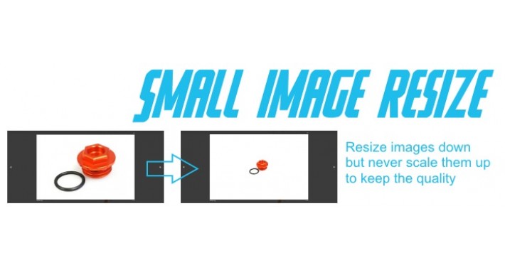 Small image resize