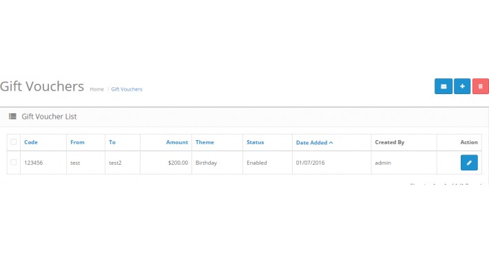 Coupon / Gift Vouchers User Tracking