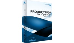 Product2PDF for Opencart for v. 2.0