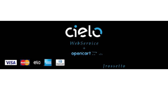 Cielo Opencart - Solução WebService para Opencart 2.x