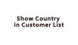 [vqmod] Show Country in Customer List