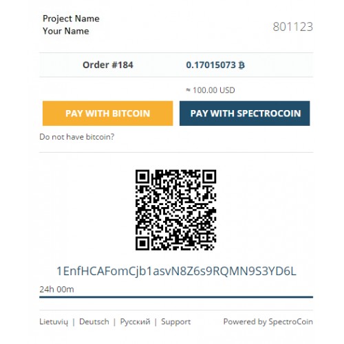Kaip priimti „Bitcoin“ mokėjimus naudojantis „BitcoinPay“