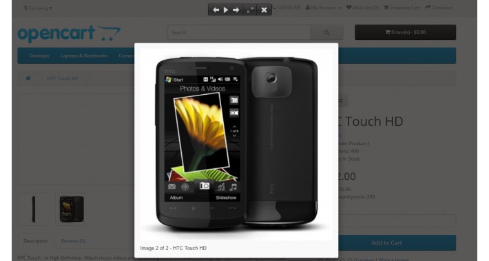 Fancy Viewer Thumbnail popup for 2.x