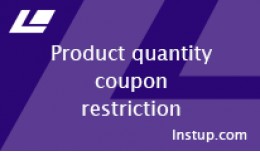 Product quantity coupon
