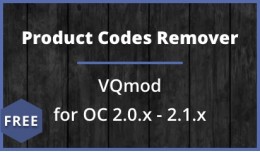 Product Unique Codes Remover