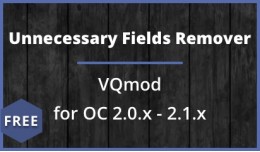 Unnecessary Product Fields Remover