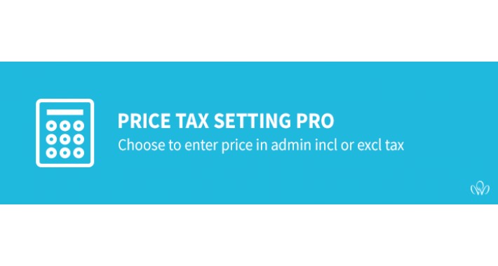 Product Tax Settings PRO