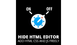 Hide the Editor in HTML Modules