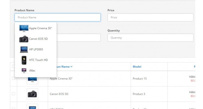 Product Filter With Image