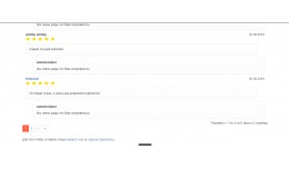 Store reviews