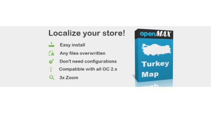 Turkey Map for Admin