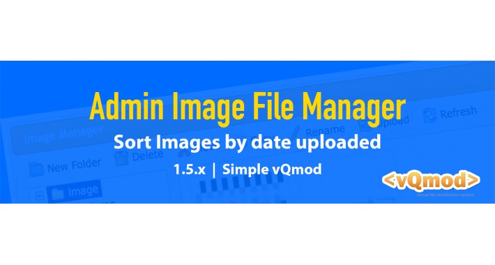 Admin Image Manager Sort By Date