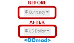 Name Currency After Symbol